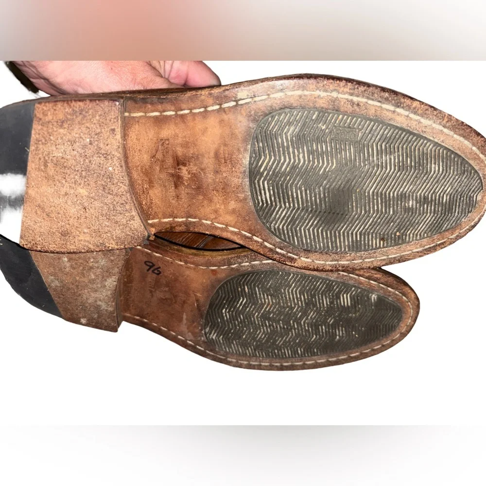 Polo Ralph Lauren Brown leather Ankle Boots